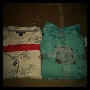 2 pajamas sets nwt size med